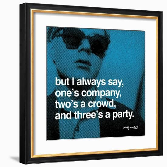 Three's a Party-null-Framed Giclee Print