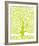 Green Tree of Life-Gustav Klimt-Framed Premium Giclee Print