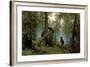 Morning In A Pine Forest-Ivan Ivanovitch Shishkin-Framed Art Print