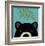 Peek-a-Boo Bear-Yuko Lau-Framed Art Print