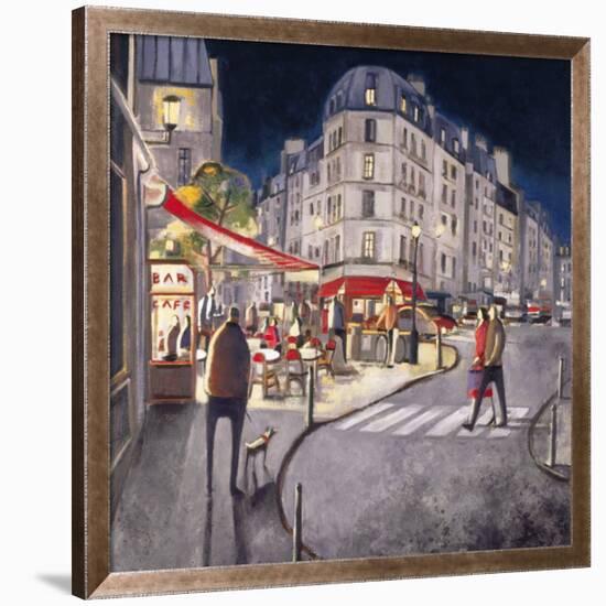 Rendez-vous à Paris-Didier Lourenco-Framed Art Print