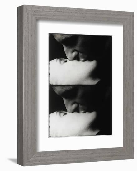 Kiss, c.1963-Andy Warhol-Framed Art Print