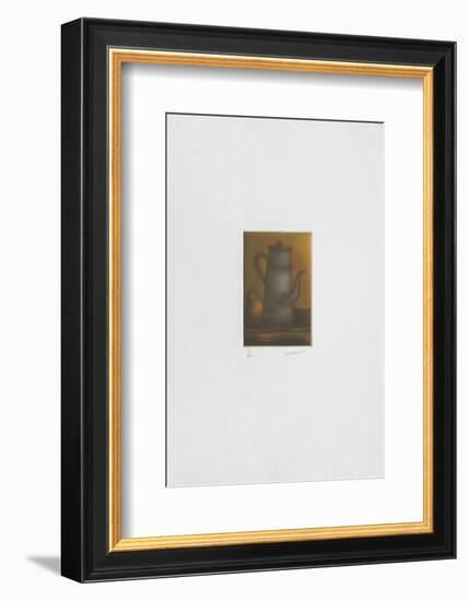 La vieille cafetière-Laurent Schkolnyk-Framed Limited Edition