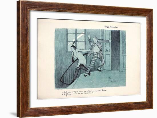 ZeppeIInade-Jean-Gabriel Domergue-Framed Premium Edition