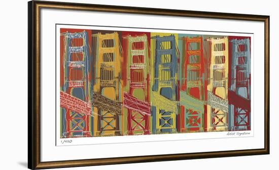 Golden Gate-Mj Lew-Framed Giclee Print