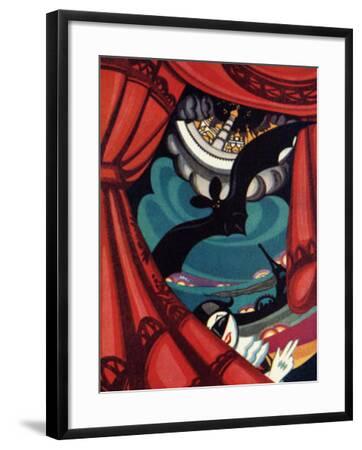 Theatrical Bat Art Print By Chelsea Black