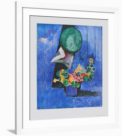 Flowers and Ceramic-Henri Matisse-Framed Collectable Print