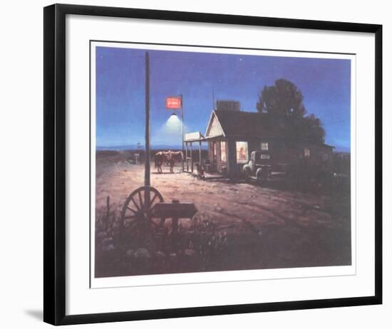 Four Corners Cafe-Duane Bryers-Framed Limited Edition