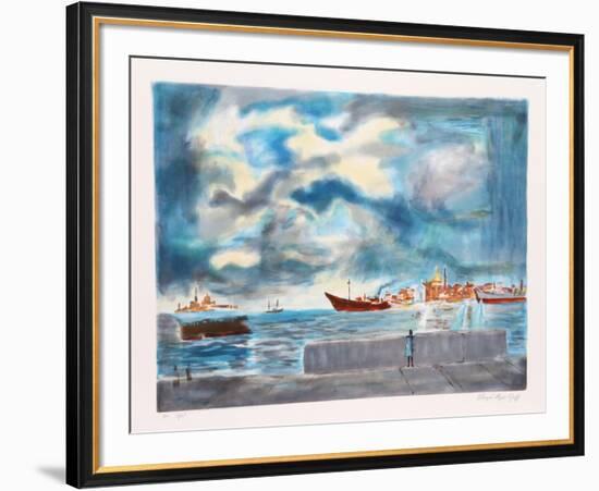 Entrace to Venice-Lloyd Lopez Goff-Framed Collectable Print