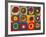 Colour Study - Squares And Concentric Circles-Wassily Kandinsky-Framed Art Print