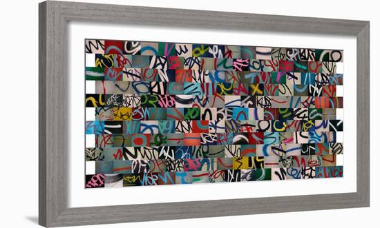 Graffiti-Sharon Elphick-Framed Giclee Print