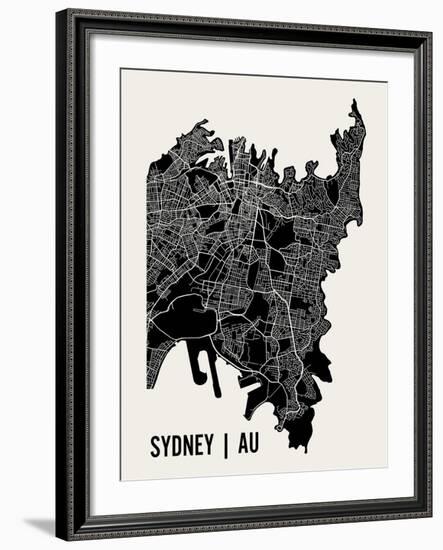 Sydney-Mr City Printing-Framed Art Print