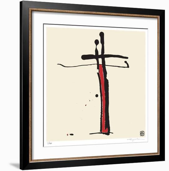 Abstract IV-Ty Wilson-Framed Giclee Print