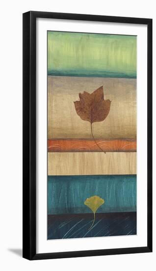 Springing Leaves II-Laurie Fields-Framed Giclee Print