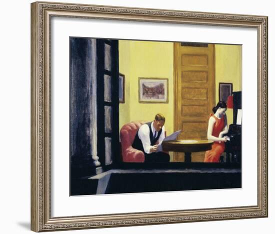 Room in New York, 1932-Edward Hopper-Framed Giclee Print
