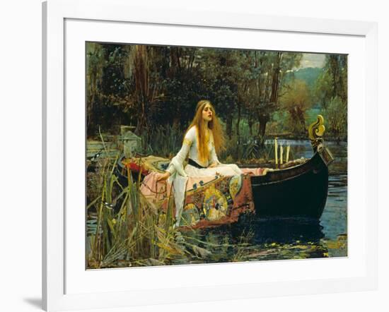 The Lady of Shalott, 1888-John William Waterhouse-Framed Giclee Print