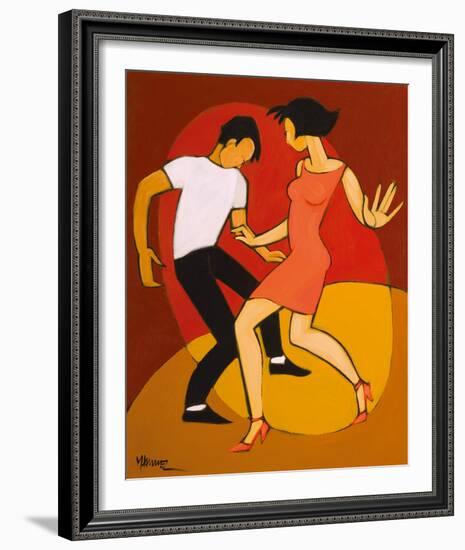 Let's Twist Again-Marsha Hammel-Framed Giclee Print