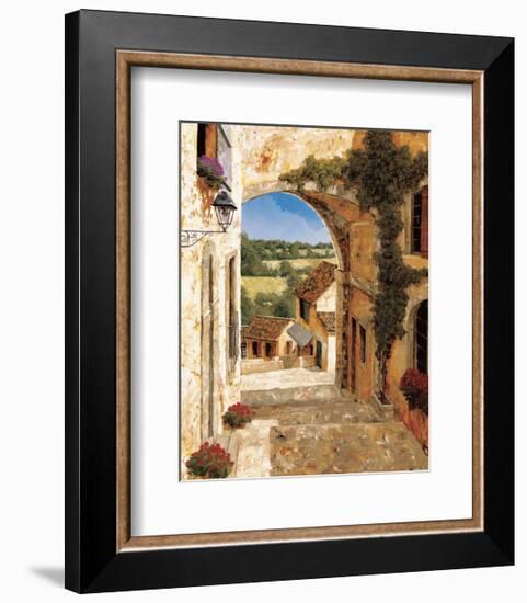 Going Down to the Village-Gilles Archambault-Framed Giclee Print