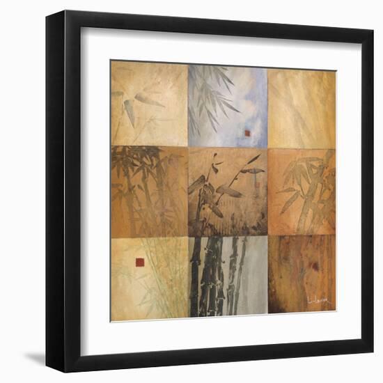 Bamboo Nine Patch-Don Li-Leger-Framed Giclee Print