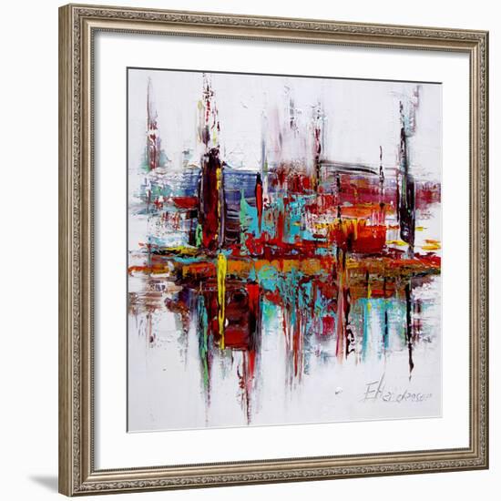 Red Autobiography-null-Framed Art Print