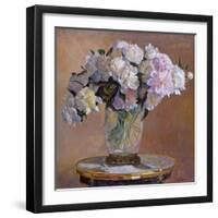 Composition with Peonies-Valeriy Chuikov-Framed Giclee Print