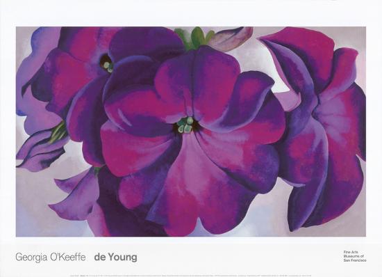 Petunias, c.1925-Georgia O'Keeffe-Framed Art Print