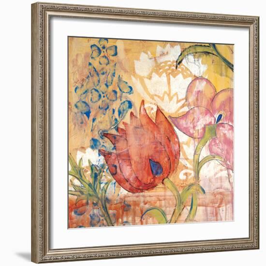 Mandarin Garden IV-Kate Birch-Framed Giclee Print