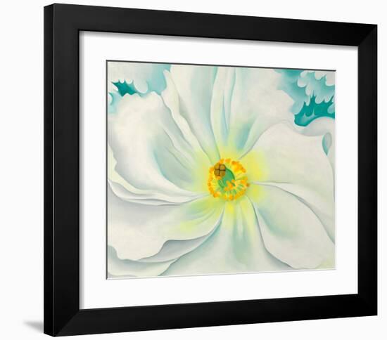 White Flower, 1929-Georgia O'Keeffe-Framed Art Print