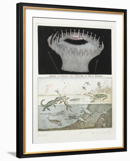 Bang - Apocotestatis Suite-Tighe O'Donoghue-Framed Limited Edition