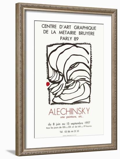 Expo 1997 - Centre d'Art de Parly-Pierre Alechinsky-Framed Collectable Print