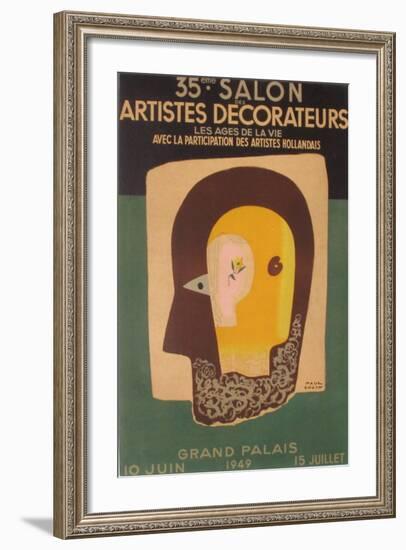 Salon des Arts Ménagers 49-Paul Colin-Framed Premium Edition