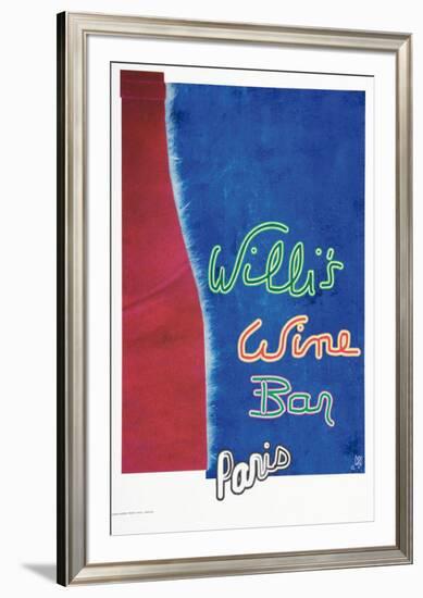 Willi's Wine Bar, 1996-Mister King-Framed Collectable Print