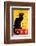 Chat Noir-Théophile Alexandre Steinlen-Framed Art Print