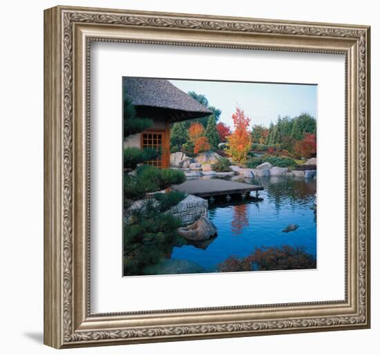 Japanese Tea Garden-null-Framed Art Print