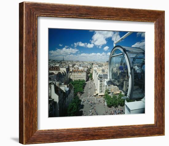 Paris from Centre Pompidou-null-Framed Art Print