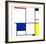 Tableau I, 1921-Piet Mondrian-Framed Art Print