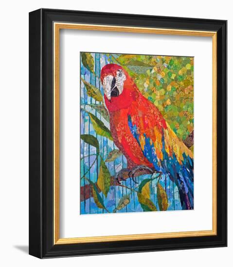 Marvelous Macaw-null-Framed Art Print