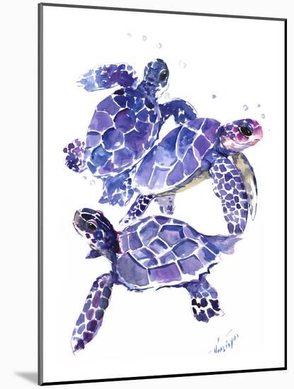 Seaturtles-Suren Nersisyan-Mounted Art Print