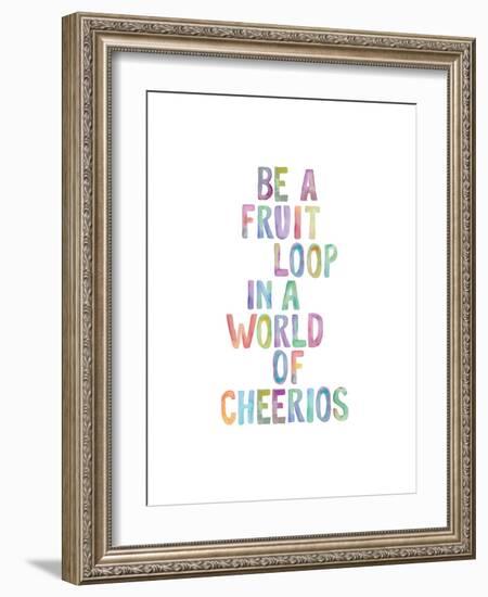 Be A Fruit Loop-Brett Wilson-Framed Art Print