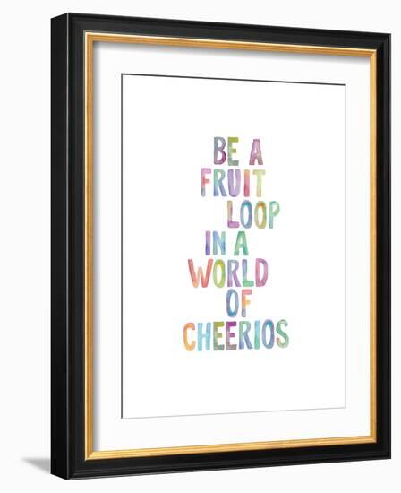 Be A Fruit Loop-Brett Wilson-Framed Art Print