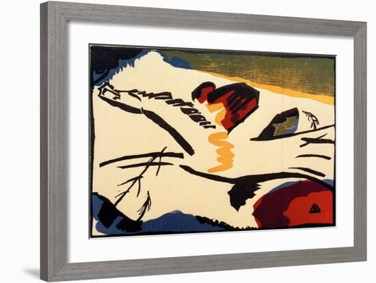 Lyrical, 1911-Wassily Kandinsky-Framed Giclee Print