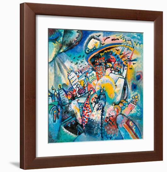 Red Square in Moscow, 1916-Wassily Kandinsky-Framed Giclee Print