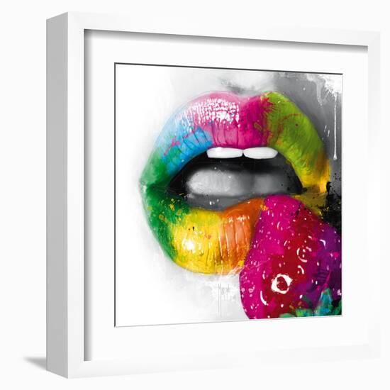 Fruity Kiss II-Patrice Murciano-Framed Art Print