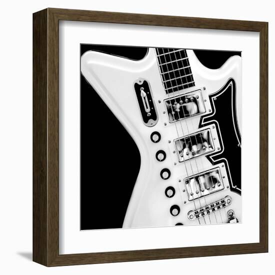 Classic Guitar Detail II-Richard James-Framed Art Print