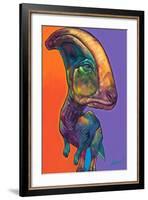 Parasauroluphus-Ron Burns-Framed Art Print