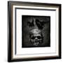 Skull with Crows-Martin Wagner-Framed Giclee Print