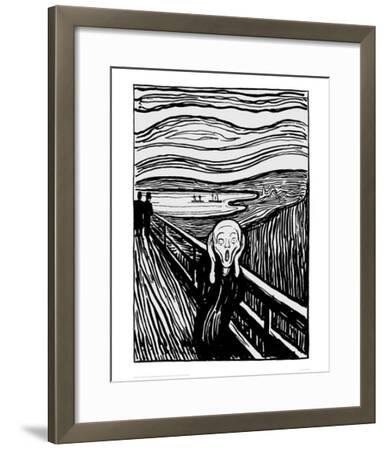 The Scream -Allover Print Mens Hoodie Yizzam- Edvard Munch 1895