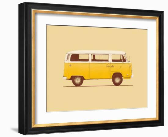 Yellow Van-Florent Bodart-Framed Art Print