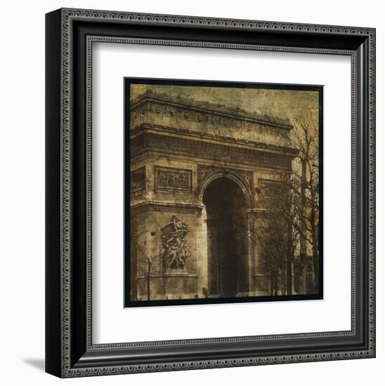 Arc de Triomphe-John W^ Golden-Framed Art Print