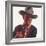 Cowboys & Indians: John Wayne, 1986-Andy Warhol-Framed Art Print